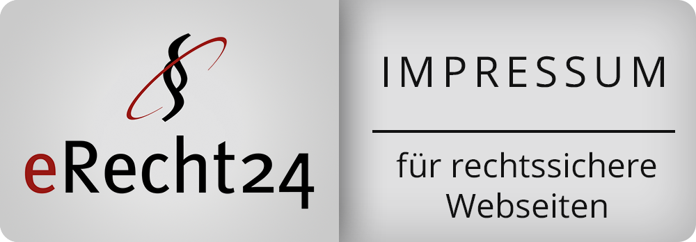 eRecht24 - Impressum Siegel